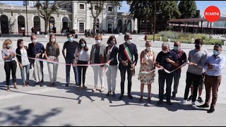 La nuova piazza della Stazione di Rimini