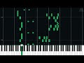 Field of Hopes and Dreams - Deltarune - Intermediate Piano Tutorial