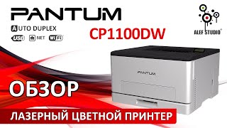 Обзор цветного лазерного принтера Pantum CP1100DW