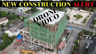 BRAND NEW  COMMERCIAL DEVELOPMENT ON LADY MUSGRAVE ROAD | EPIC DRONE SHOTS | KINGSTON | JAMAICA