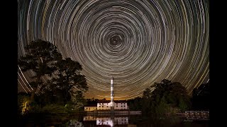 Capturing Space X Rocket Shooting Through the Milky Way