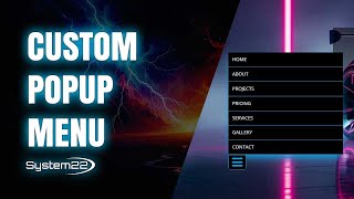 Divi 5 Interactions Tutorial: Build a Mobile-Style Bottom Menu Popup