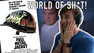 FULL METAL JACKET (1987) was INTENSE! - Movie Reaction - FIRST TIME WATCHING
