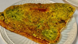 Q’s Garma Garam Besan Wala Naan made with Garam Flour \u0026 Hari Chutney