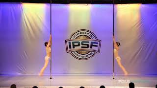 Doubles Miho Inagaki \u0026 Magumi Hibino of Japan - IPSF World Pole Sports Championships 2018