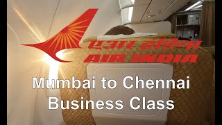 Air India Mumbai to Chennai. एयर इंडिया - मुंबई से चेन्नई.