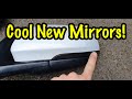 Jaguar XF Door Mirror Upgrade - Installing Power Folding Mirrors with Puddle Lamps