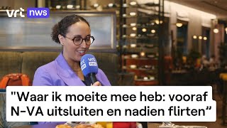 Nadia Naji (Groen) zet in Het ontbijtgesprek de "deur wagenwijd open” voor gesprekken