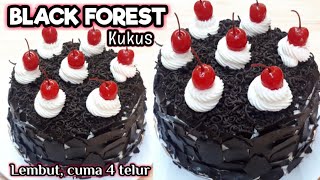 Resep Black Forest Kukus ( Resep Kue Ulang Tahun )