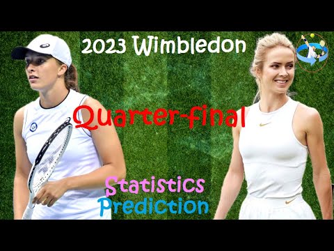 Iga Świątek Vs Elina Svitolina - 2023 Wimbledon Quarter-final Match ...