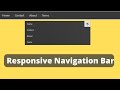 How to Create Responsive Navigation using CSS and React