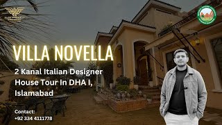 Inside Villa Novella: A Stunning 2-Kanal Italian Villa with Modern Interiors \u0026 Multi-Level Design