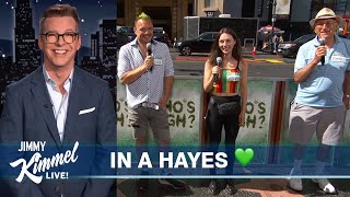 Guest Host Sean Hayes on Jan 6th Hearings, OAN’s Hard-Hitting Journalism & He Guesses “Who’s High?”