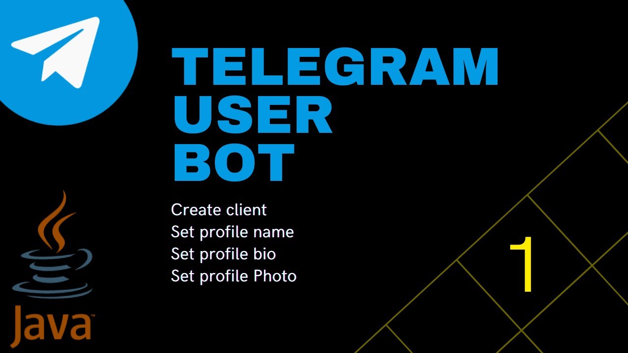 Telegram User Bot With Java Youtube