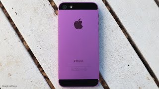 Custom Purple iPhone 5 Build