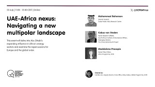 UAE-Africa nexus: Navigating a new multipolar landscape