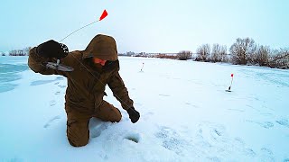 ПРОБРАЛИСЬ В САМУЮ ГЛУШЬ!!! И ЩУКИ СОШЛИ С УМА... Дурачий клёв по первому льду.