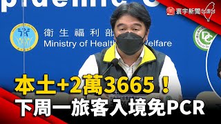 本土+2萬3665.病歿+25 下周一旅客入境免PCR @globalnewstw