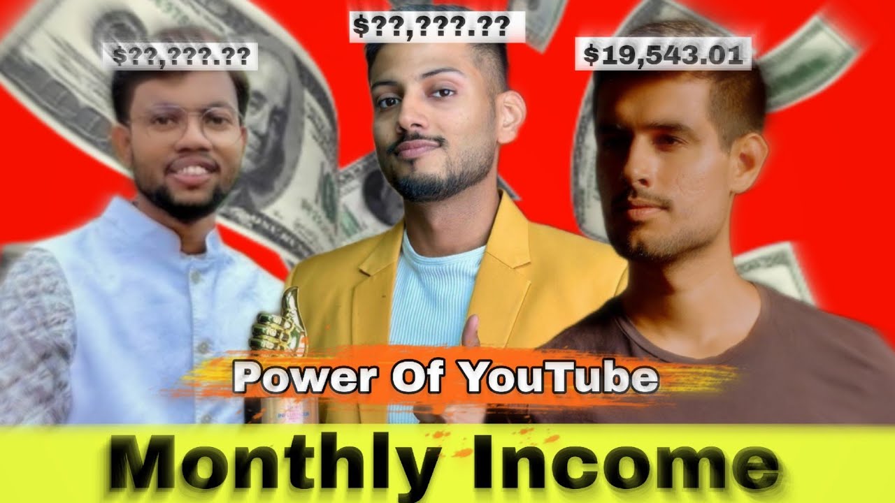 R Earnings Income Of Youtubers Income From Youtube Youtube