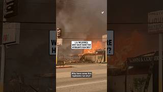 Why did some L.A. fire hydrants run dry?