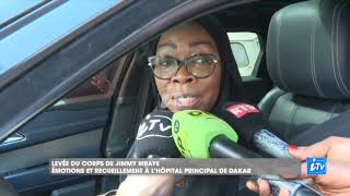 iTV / LEVÉE DU CORPS DE JIMMY MBAYE : ÉMOTIONS ET RECUEILLEMENT À L'HÔPITAL PRINCIPAL DE DAKAR