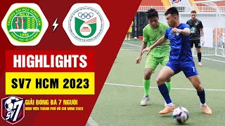 Highlights ĐH Nông Lâm - ĐH Sư Phạm TDTT | Đốt cháy lưới bạn, thi đấu xuất sắc | Bóng Đá SV7