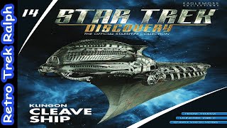 Star Trek Discovery: Issue 14: Klingon Cleave Ship. Model Review By Eaglemoss/Hero Collector.