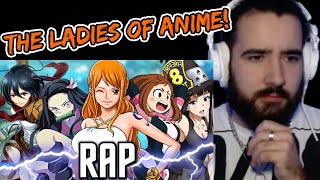 Shwabadi Reacts to LADIES OF ANIME CYPHER | HalaCG ft. Chi-Chi, Ironmouse, Cami-Cat & More