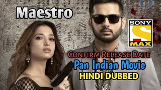 Maestro Pan Indian Movie | Full Movie Hindi dubbed | Nithiin New South Movie Maestro | Tamanna