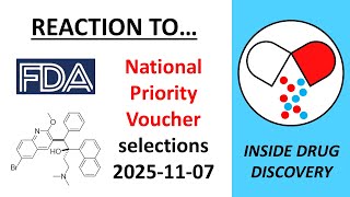 reaction to... FDA National Priority Voucher selections - 2025-11-07