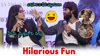 Vijay Deverakonda And Rashmika Mandanna Hilarious Fun | Dear Comrade Team Interaction With Children