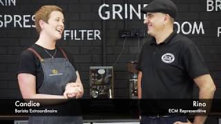 ECM Barista Coffee Machine | Crema Coffee Garage