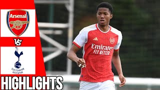 Arsenal vs Tottenham Hotspur | All Goals & Highlights | U18 Premier League | 04/05/24
