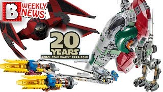 TONS of SETS announced! Star Wars 20th Anniversary wave revealed! | LEGO News