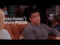 Joey Tribbiani being funny & relatable