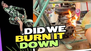 Mini Bike Build: Did It Go Up In Flames