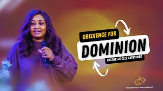 Obedience for Dominion | #COZA12DG2025 Day 3 Morning Session | 04-01-2025