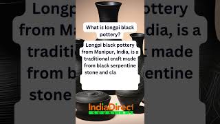 What is longpi black pottery?