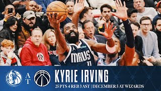 Kyrie Irving (25 Points) Highlights vs. Wizards  | December 5, 2024