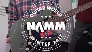 NAMM 2017 - Fender Guitars  - Exotic, Offset and American Professional Series
