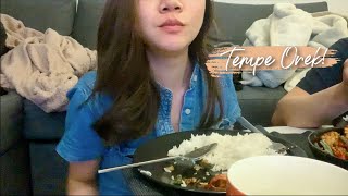 Cooking Indonesian Food : Tempe Orek (Stir Fry Tempeh) for Dinner! | Vlog
