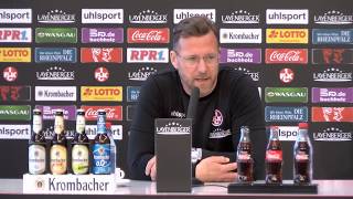 Livestream: Pressekonferenz nach dem Heimspiel gegen den VfL Osnabrück