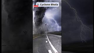 Top 5 biggest cyclone in the world #cyclone #biperjoy #viral #shorts #ytshorts