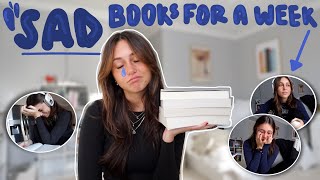 reading sad books for a week | spoiler free
