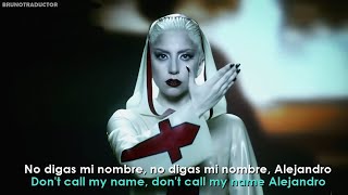 Lady Gaga - Alejandro // Lyrics + Español // Video Official