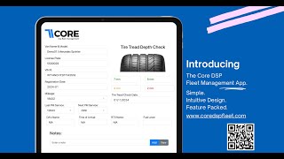 Introducing the Core DSP Fleet Management App