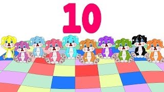 Ten in the bed - Nursery Rhyme