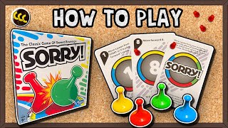 Sorry! - How To Play