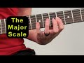 Guitar Major Scale 🎸 How to play the major scale on the guitar. GuitarIncrease Video Guitar Lesson