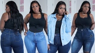 HUGE DENIM TRY ON HAUL FT. FASHION NOVA!